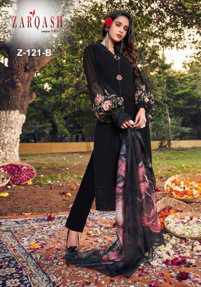 Z 121 By Zarqash Designer Readymade Salwar Kameez Collection
